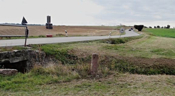 Blick auf die historische Verwaltungsgrenze von 1790