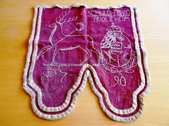 Feuer- oder Fleckenfahne von 1790